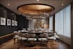 coohom 3d restaurant,fine dining design,banquet hall,coffee lounge,eatery render