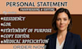 perfect your eras statement residency application lor editing for phd