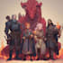 create dnd party art illustration