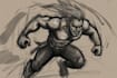 create raw and dynamic sketch art