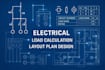 design professional electrical sld load calculation and layout plans