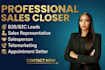 do b2b saas lead generation b2b saas appointment setter software sales closer
