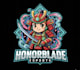 do a modern samurai mascot logo
