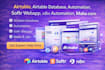 airtable, airtable database, automation, softr webapp, n8n automation, make com