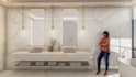 create your 3d luxury bathroom design