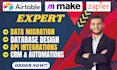 setup airtable database, airtable automation, airtable crm, softr webapp expert