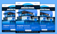 design brochure design, poster, event party and real estate flyer