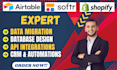 airtable automation shopify airtable softr expert airtable crm airtable database