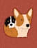 create a custom digital pet portrait