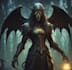 fantasy horror and fantasy horror character