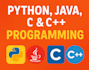 do c, cpp, java and python programming and provide expert coding help