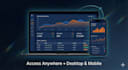 create a custom business dashboard with real time data and a professional design