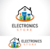 high quality custom electronics logo design just 12 hrs