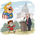 create funny political cartoons