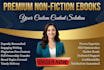 be your professional ghostwriter and ebook writer ready to publish