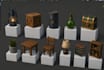 create stylized or realistic 3d props in blender