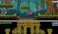 do pixel art animation pixel game art as video game environment scene pixel map