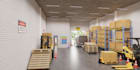 visualize industrial warehouse,factory layout, logistic center, office rendering