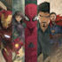 draw marvel style comic book superhero character