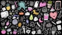 design a custom hand drawn doodle art icon set
