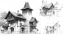 do hand drawn architectural sketches