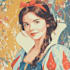 do cute disney cartoon portrait