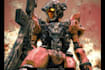 create retro mecha or scifi gundam art