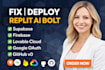 fix deploy claude ai base44 lovable supabase claude code replit ai v0 base44 app
