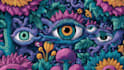 draw trippy psychedelic lowbrow design