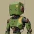 create stunning sci fi robot character art