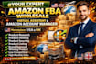 be expert amazon wholesale va for fba product research, sourcing and listing