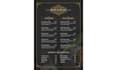 design a professional restaurant menu