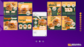 design premium food social media posts