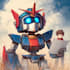 create stunning sci fi robot character art and futuristic