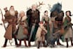 draw fantasy dnd party and dnd illustration