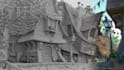 create 3d castle terrain miniature, mini dnd 3d building,stl terrain environment