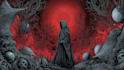draw a custom dark surrealism for apparel