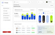 create a professional admin panel dashboard UI UX design