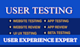 app testing website testing QA iphone ipad android user testing web app review