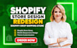 design shopify store redesign shopify dropshipping website and ecommerce website