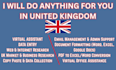 do anything for you in united kingdom be your virtual assistant, data entry