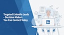 build a targeted linkedin prospect list of saas founders you can message today