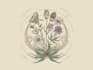 do botanical, mystic, logo illustration