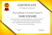 design a professional award certificate that impresses