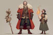 dnd character art and dnd character art