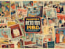make a poster design in a retro vintage style