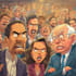 create digital political cartoon for political cartoon