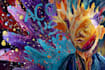 create paint unique digital art abstract, surrealism