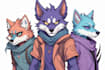 make badly drawn cursed furry art