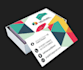 do professional and  creative business  card design